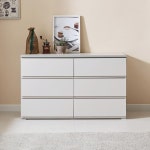 북유럽풍 미니멀 디자인 핸들리스 와이드 3단 서랍장 1200 고급 : 워니S2몰