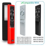 cw 삼성 호환 BN59-01357 BN59-01363 태양 전지 원격 실리콘 커버 TV 제어 보호 케이스 : 엘디피코퍼레이션