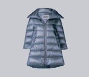 [구매대행] 23FW 에르노  여성 클레오페 초경량 나일론 A shape 패딩  블루 : mycloset 마이클로젯