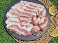 국산 돼지 차돌 삼겹 뒷고기 600g : 솔직한농부