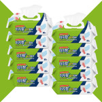 이지팜 행주티슈 캡형 80매 x 10팩 : 올에이플러스39