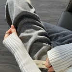 부드럽고 신축성 좋은 일자핏 밴딩 바지 URD238 : 비틀버드