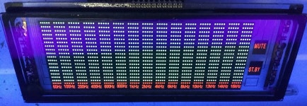 멀티미디어 스피커 및 파워 앰프용 VFD 형광 디스플레이 키트 7806 : 샤르망서486