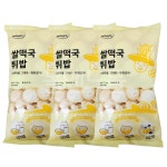 쌀떡국 튀밥 떡 뻥튀기 110g x 3개 : 몰앤드몰