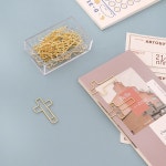 가돌릭굿즈 금 도금 벽 십자가 예수 가톨릭 로사리오 카톨리코스 예제스 크로닉스 십자가집 교회의 : 우동고양이