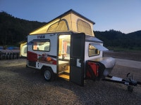 [오이캠핑]  티반(T-VAN) 신화텐트레일러 카라반 캠핑카 쎄미카라반 : 부건유통