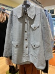 [40%세일] 가니 Blue Recycled Polyester Jacket  F7189 : 런던뉴럽걸