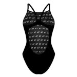 Scary Eyes - Skinny Strap Swimsuit : 포텐슈
