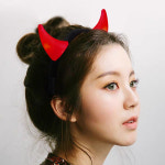 붉은악마머리띠 응원머리띠 악마뿔 LED 야광 루돌프 생일 : 랄라초이스