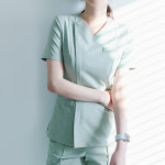 치과유니폼 피부샵옷 파스텔 한의원 위생복 물리치료사옷 가운 : 픽미월드