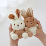 소소타운 귀염뽀짝 카페라떼 곰 토끼 인형키링 곰돌이 열쇠고리 백참 가방고리 : 소소타운