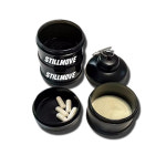 스틸무브 휴대용 보충제 소분통 파우더 케이스 필박스 부스트 박스 플러스 : 마이헬스