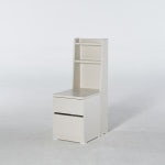 HWF22G 원목 수납형 침대 패널 협탁 세트 : 히트가구