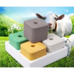 염소 소금 큐브 상자 한우 소 영양제 미네랄 농장 : 포런굿즈