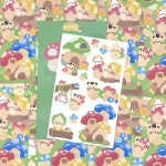 버섯마을 씰스티커 : 도다밍