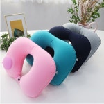 로에드 1+1 기내용 여행용 차량용 목쿠션 휴대용 에어퍼프 목베개 : 로에드