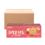 크라운 크라운산도 61g 총 24개 / 딸기 크림 : 크라운 온라인 대리점
