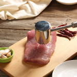 돈까스 호두 고기 망치 연육기 다지기 가정용 스테인레스 스틸 쇠 스테이크 편안한 부드러운 : 잇템직구몰