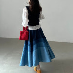 청순 꽃자수 블라우스티 : 하이영