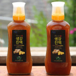 지리산 산청 생강청 선물세트 500ml 힐링힐 : 김씨언니마켓