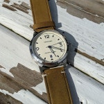 [국내재고] 벤투로 필드워치#1 크림 마이크로브랜드시계 다이버시계 메탈시계 남자손목시계 아날로그시계 오토매틱시계 : 인투와치