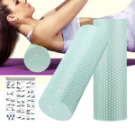 필라테스 15x45 EVA 폼롤러 돌기 종아리 폼롤러 : 안양족