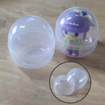 뽑기캡슐 투명 뽑기공 회사 야유회 체육대회 60X70mm : 비스만