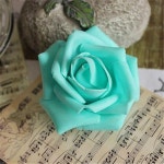 자이언트꽃만들기 학교 폼 장미 인공 꽃 부케 웨딩 파티 DIY 꽃선물 카네이션꽃바구니 : 에프제이그린