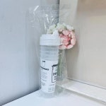 전자렌지OK 재사용 다회용 플라스틱 물컵 700ml 5개 : welamelastore