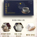 한방쌍화 명인1호가 만든 진향쌍화 100 쌍화차 건강차 100ml x 20포 : 파아란마을