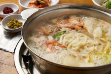 [자가제면]부천 명소 작동홍두깨칼국수 캠핑음식 간편하고 푸짐한 바지락칼국수 밀키트 2-3인분 : 작동홍두깨칼국수