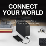 오늘사면 오늘도착 씨게이트 외장하드 One Touch Hub 데이터복구 12TB, 블랙 : 씨게이트 공식스토어