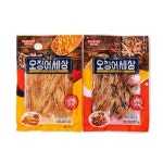 서울지앤비 오징어세상 살포구이 오징어 60g + 철판구이 오징어 60g 세트 : 건미담푸드