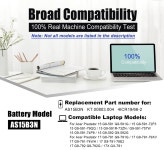 노트북 배터리  Coeknn 프레데터 15 G9591 G9592G G9593 17 G5793 G9791 G9791G 17X GX791 GX792 148V 888Wh AS15B3N : 로힌L