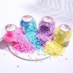 세탁기볼 천연세탁세제 지속적인 향수 비즈 세탁 유연제 패브릭 인 드라이시트 드럼세탁기용 : 에프제이그린