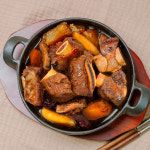 천하일미 홍석천 이원일 소갈비찜  500g 4팩 찜갈비 : 스타맘-STARMAM