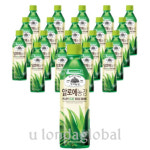 가야농장 알로에 농장 아침대용 건강 주스 500ml 20개 : 이리와코리아