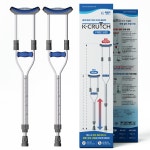 건강누리 길이 조절 목발 1세트(2개입) K 클러치 프리사이즈 높이 : 메디홀스