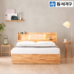 동서가구 피렌체 우든 LED 원목 수납 침대 SS프레임 DF921877 : 동서가구 온라인몰