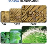 TOMLOV DM4 Pro 무선 디지털 현미경 | 4.3인치 LCD 디지털 현미경 1000x, IPS 스크린, 구즈넥 조명 2 : 루시아 공원