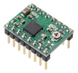 A4988 8-35V 1A 스테퍼 모터 드라이버 모듈 (핀 헤더 납땜) [PLLU-2980] : 오픈아이디어