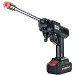 무선세차 스프레이건 고압 다용도팁 확장기능 물총 고압분사기 세차 건 스프레이 워터 : 마론의하늘정원