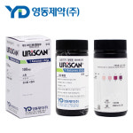 영동제약 소변 검사지 1종 케톤 100매 유린 스틱 당뇨 단백뇨 임신성 임당 시험지 키트 : 영신메디케어