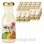 가야농장 배 농장 건강 음료 주스 180ml 24개 : 이리와코리아