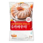 0183. 슈가파우더 - 새롬푸드 3kg : 빵수니베이킹