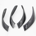 BMW부품 BMW520D부품 카본 룩 인테리어 도어 핸들  트림 BMW 3 시리즈 F30 F31 2013-2017 GT F34 14-17 & 4 시리즈 4 Dr F36 15-17... 