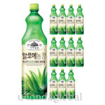 가야농장 알로에 농장 아침대용 주스 음료 1.5L 12개 : 이리와코리아