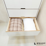 [이프샵] 화이트 5단 올라운드 서랍장 : 이프 샵