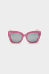 하우스오브홀랜드 EDITH 1199 PINK MARBLE SILVER MIRROR : 옵티컬더블유