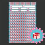 대광이 문방구 옛날 추억의 종이뽑기판 520별 : 대광이